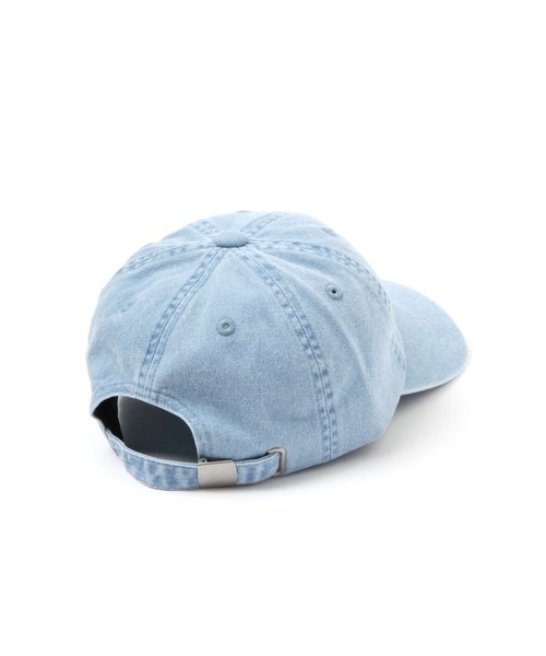 studio CLIP（スタディオクリップ）の「ツイル刺繍CAP[うちの猫博]（キャップ・レディース・ライトブルー/オフホワイト/グリーン・FREE）」の13枚目の写真