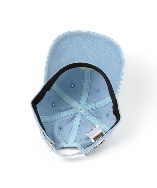 studio CLIP（スタディオクリップ）の「ツイル刺繍CAP[うちの猫博]（キャップ・レディース・ライトブルー/オフホワイト/グリーン・FREE）」の14枚目の写真