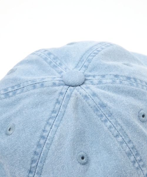 studio CLIP（スタディオクリップ）の「ツイル刺繍CAP[うちの猫博]（キャップ・レディース・ライトブルー/オフホワイト/グリーン・FREE）」の18枚目の写真