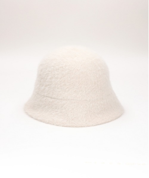 Right-on（ライトオン）の「【HONEYSUCKLE ROSE】シャギーベルハット（ハット・レディース・ブラウン/ブラック/キナリ・フリー）」の2枚目の写真