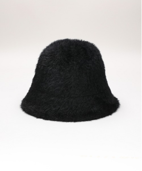 Right-on（ライトオン）の「【HONEYSUCKLE ROSE】シャギーベルハット（ハット・レディース・ブラウン/ブラック/キナリ・フリー）」の3枚目の写真