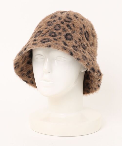 Right-on（ライトオン）の「【HONEYSUCKLE ROSE】シャギーベルハット（ハット・レディース・ブラウン/ブラック/キナリ・フリー）」の7枚目の写真