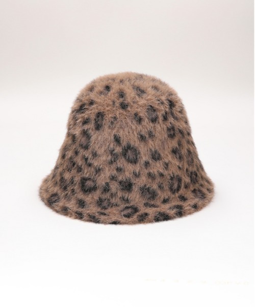 Right-on（ライトオン）の「【HONEYSUCKLE ROSE】シャギーベルハット（ハット・レディース・ブラウン/ブラック/キナリ・フリー）」の4枚目の写真