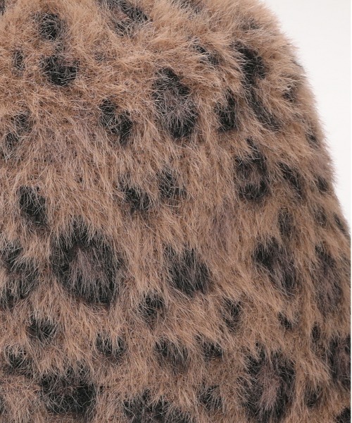 Right-on（ライトオン）の「【HONEYSUCKLE ROSE】シャギーベルハット（ハット・レディース・ブラウン/ブラック/キナリ・フリー）」の5枚目の写真