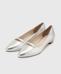 UNTITLED | メタリックフラットシューズ(その他シューズ)