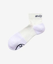 and per se（アンパスィ）の「PAPERサポートショートソックス（メンズ）（ソックス/靴下）」
