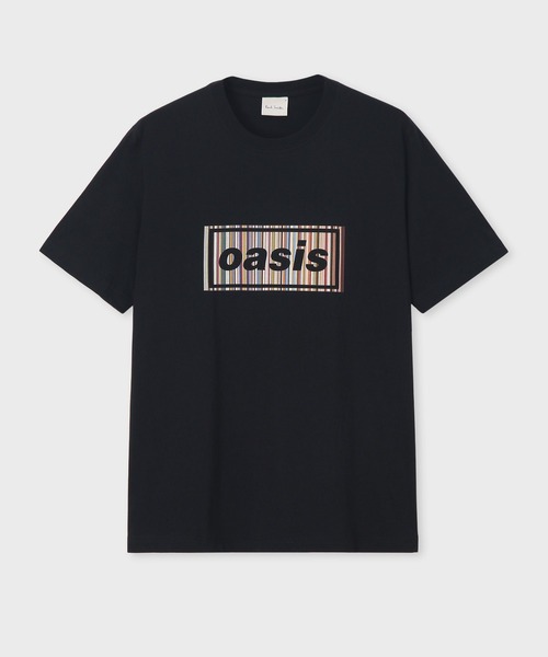 Paul Smith oasisTシャツ L新品未使用 ウィメンズ Paul Smith × Oasis シグネチャーストライプロゴ T