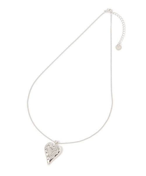 niko and...(ニコアンド)の「ハートモチーフネックレス(ネックレス・レディース・グレー/イエロー・0)」の4枚目の写真