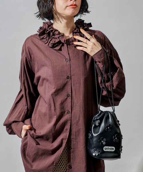 jess様crinkle crinkle crinkle frill シャツ セール】crinkle crinkle crinkle/クリンクルクリンクルクリンクル