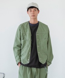 sneeuw（スニュウ）の「ノーカラーブルゾン（ブルゾン）」