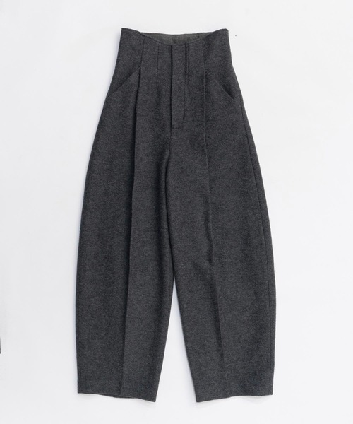 PRANK PROJECT(プランクプロジェクト)の「ウールリングカーブパンツ / Wool Ring Curve Pants(その他パンツ・レディース・ホワイト/チャコールグレー/グレー・36/38)」の19枚目の写真