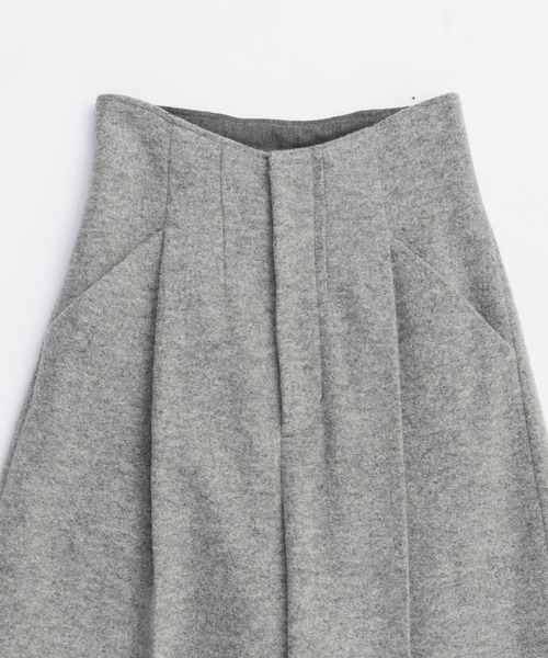 PRANK PROJECT(プランクプロジェクト)の「ウールリングカーブパンツ / Wool Ring Curve Pants(その他パンツ・レディース・ホワイト/チャコールグレー/グレー・36/38)」の21枚目の写真