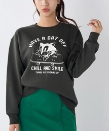 Ocean Pacific | 【OP/オーピー】レディースプリントクルーネックスウェットトレーナー(スウェット)