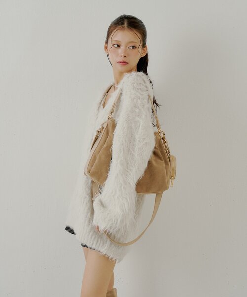 金釦シャギールーズカーディガン（カーディガン/ボレロ）｜Chico（チコ