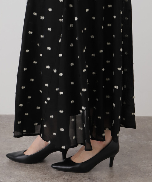 meme　今期　新品タグ付き　IENA PONPONフレアワンピース　38 IENA（イエナ） ワンピース PONPONフレアワンピース : ZOZOTOWN Yahoo