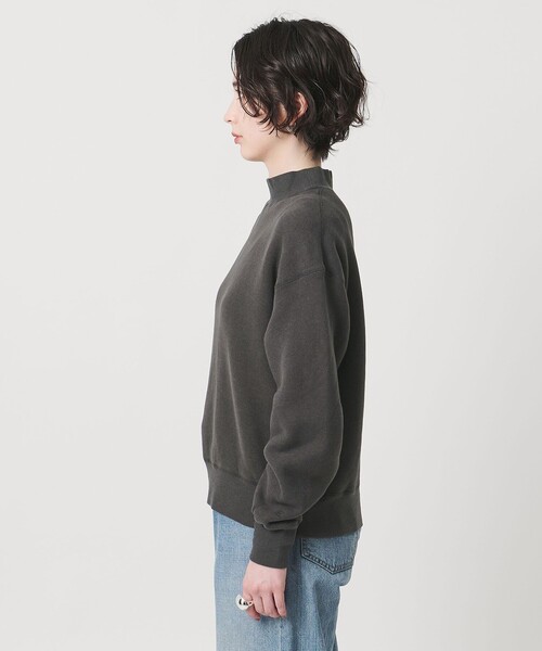 TICCA（ティッカ）の「＜TICCA＞ウラケ ハイネック スウェット（スウェット・レディース・ホワイト/ダークグレー・FREE）」の7枚目の写真