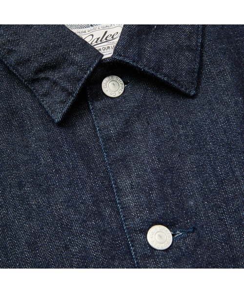 CALEE(キャリー)の「VINTAGE REPRODUCT DENIM COVERALL <INDIGO>(デニムジャケット・メンズ・インディゴブルー・MEDIUM/LARGE/X-LARGE)」の5枚目の写真