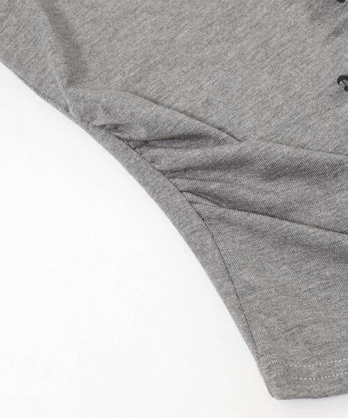 dispark(ディスパーク)の「DISPARK/チョーカー付きロゴオフショルトップ(Tシャツ/カットソー・レディース・ホワイト/グレー・FREE)」の16枚目の写真