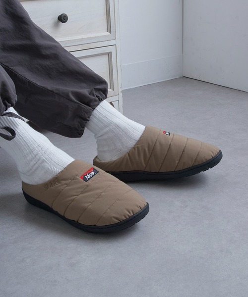 NANGA(ナンガ)の「【NANGA】NANGA×SUBU HINOC WINTER SANDAL NA2443-3E106(スリッポン・メンズ・ブラウン/ベージュ/チャコールグレー/カーキ・3/2/1/0)」の4枚目の写真