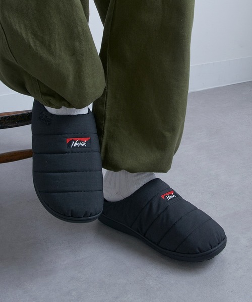 NANGA(ナンガ)の「【NANGA】NANGA×SUBU HINOC WINTER SANDAL NA2443-3E106(スリッポン・メンズ・ブラウン/ベージュ/チャコールグレー/カーキ・3/2/1/0)」の2枚目の写真