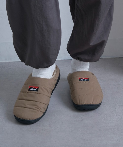 NANGA(ナンガ)の「【NANGA】NANGA×SUBU HINOC WINTER SANDAL NA2443-3E106(スリッポン・メンズ・ブラウン/ベージュ/チャコールグレー/カーキ・3/2/1/0)」の19枚目の写真