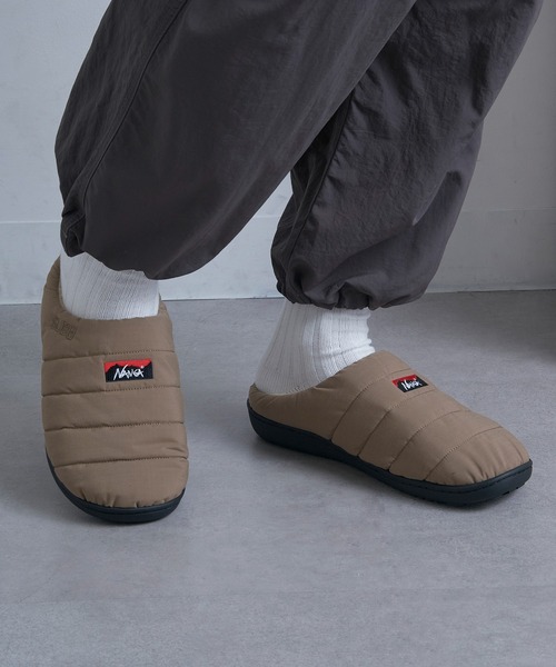 NANGA(ナンガ)の「【NANGA】NANGA×SUBU HINOC WINTER SANDAL NA2443-3E106(スリッポン・メンズ・ブラウン/ベージュ/チャコールグレー/カーキ・3/2/1/0)」の20枚目の写真