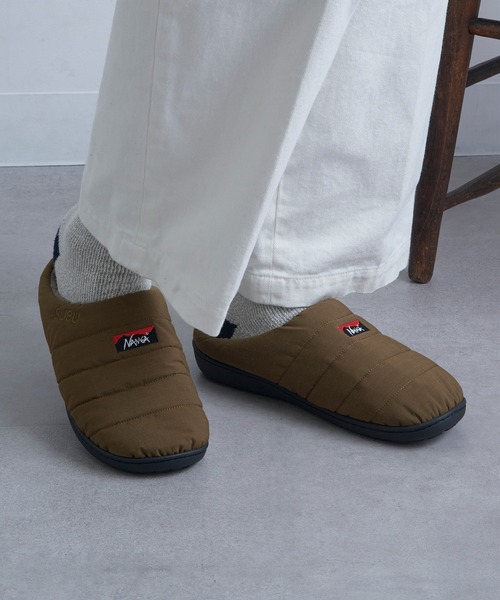 NANGA(ナンガ)の「【NANGA】NANGA×SUBU HINOC WINTER SANDAL NA2443-3E106(スリッポン・メンズ・ブラウン/ベージュ/チャコールグレー/カーキ・3/2/1/0)」の13枚目の写真