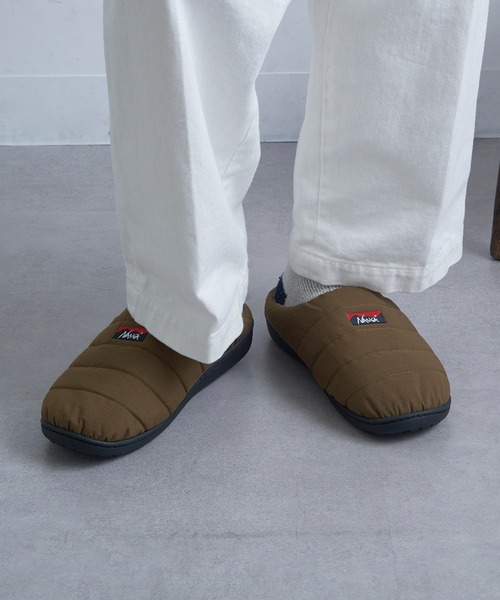 NANGA(ナンガ)の「【NANGA】NANGA×SUBU HINOC WINTER SANDAL NA2443-3E106(スリッポン・メンズ・ブラウン/ベージュ/チャコールグレー/カーキ・3/2/1/0)」の16枚目の写真