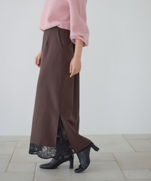 Andemiu | レースレイヤーIラインスカート606113(スカート)