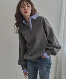 notch. | シャツ襟ポロニットプルオーバー(ニット/セーター)