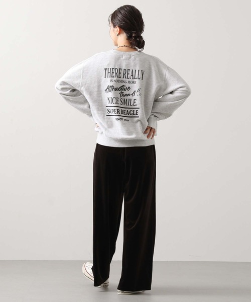 ＋81BRANCA（ハチイチブランカ）の「＋８１ＳＮＯＯＰＹｓｗ（Tシャツ/カットソー・レディース・トップグレー・FREE）」の4枚目の写真