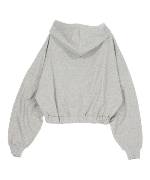 ANAP（アナップ）の「ワッペン ロゴ 裏毛 スウェット ジップパーカー（パーカー・レディース・ピンク/ブラウン/グレー・F）」の14枚目の写真