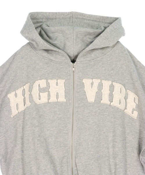 ANAP（アナップ）の「ワッペン ロゴ 裏毛 スウェット ジップパーカー（パーカー・レディース・ピンク/ブラウン/グレー・F）」の11枚目の写真