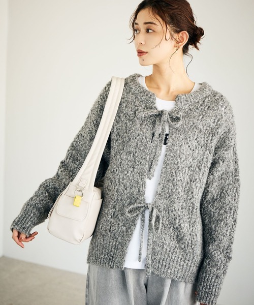 studio CLIP（スタディオクリップ）の「からだよろこぶサイドポケットショルダーバッグ（ショルダーバッグ・レディース・アイボリー/ブラック/カーキ・FREE）」の5枚目の写真