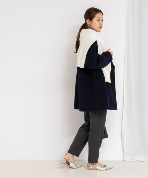 NOLLEY’S(ノーリーズ)の「ウォッシャブル裏起毛イージーテーパードパンツ(その他パンツ・レディース・チャコールグレー/グレー/ブラック・38/36/34)」の18枚目の写真