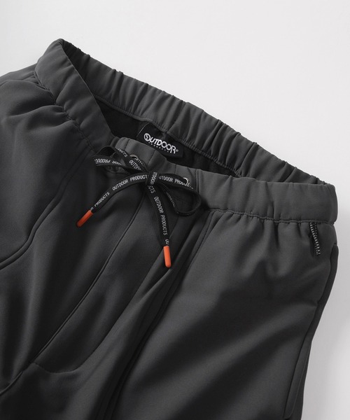 OUTDOOR PRODUCTS(アウトドアプロダクツ)の「【78】【OUTDOOR PRODUCTS/アウトドアプロダクツ】マルチストレッチ ロゴワンポイント 裏ニットフリース ジョガーパンツ(その他パンツ・メンズ・ベージュ/グリーン/ブラック/チャコールグレー・L/XL/M)」の10枚目の写真