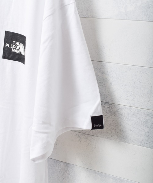 Pledge(プレッジ)の「【RES】【pledge】ビッグシルエット バックプリントTシャツ(Tシャツ/カットソー・メンズ・ホワイト系その他6・MEDIUM)」の13枚目の写真