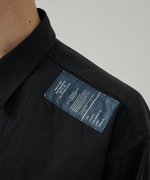 N.HOOLYWOOD（N.ハリウッド）の「【N.HOOLYWOOD/エヌハリウッド】別注 DENIM L/S SHIRTS（ブルゾン・メンズ・ブラック/ネイビー・36/38）」の6枚目の写真