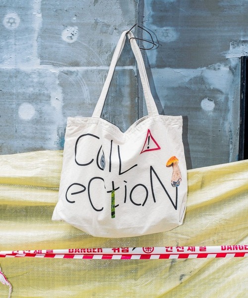 ALAND（エーランド）の「POT／Doodle Big Bag（バックパック/リュック・レディース・アイボリー・FREE）」の2枚目の写真