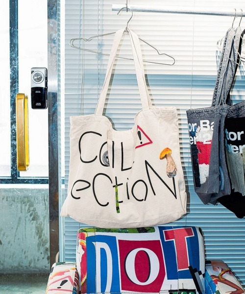 ALAND（エーランド）の「POT／Doodle Big Bag（バックパック/リュック・レディース・アイボリー・FREE）」の3枚目の写真