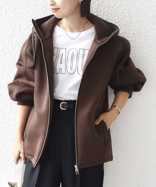 今週末限定SALE★【新品タグ付】シップス　手洗い可ダブル シアージャケット セール】 * 〈手洗い可能〉ダブル ジャケット ◇ （テーラード