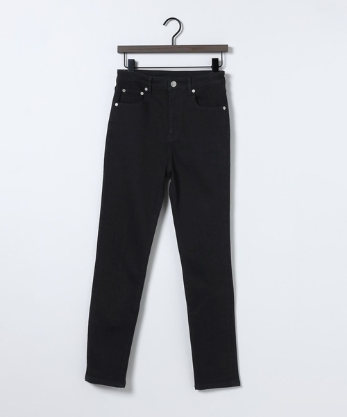 eL（エル）の「【eL】Slim Straight Denim Pants/608895（デニムパンツ・レディース・ネイビー/ブラック・MEDIUM/SMALL）」の8枚目の写真