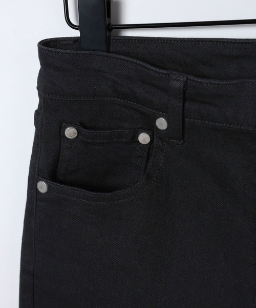 eL（エル）の「【eL】Slim Straight Denim Pants/608895（デニムパンツ・レディース・ネイビー/ブラック・MEDIUM/SMALL）」の11枚目の写真