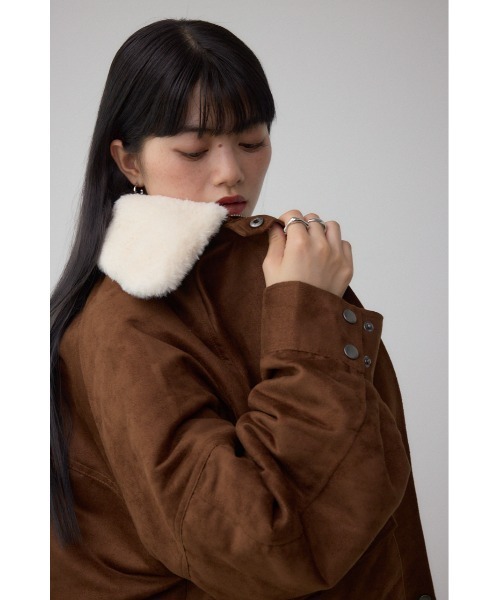 2WAY フェイクスエードブルゾン（ブルゾン）｜AZUL BY MOUSSY