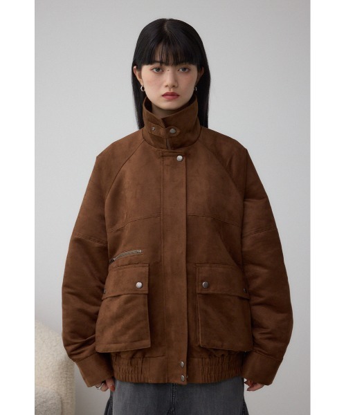 2WAY フェイクスエードブルゾン（ブルゾン）｜AZUL BY MOUSSY