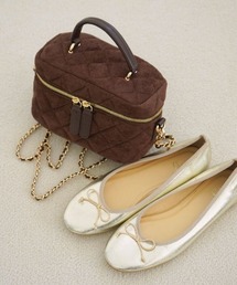 flower | キルティングバニティバッグ(ショルダーバッグ)