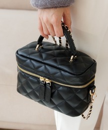 flower | キルティングバニティバッグ(ショルダーバッグ)