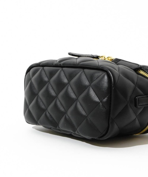 flower（フラワー）の「キルティングバニティバッグ（ショルダーバッグ・レディース・ブラウン/ブラック・FREE）」の9枚目の写真