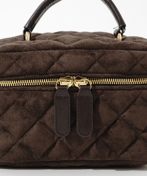 flower（フラワー）の「キルティングバニティバッグ（ショルダーバッグ・レディース・ブラウン/ブラック・FREE）」の16枚目の写真