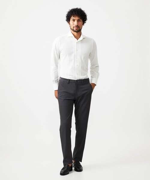 MICHEL KLEIN HOMME (ミッシェルクランオム)の「【セットアップ】スラックスパンツ(スラックス・メンズ・ネイビー/グレー・X-LARGE/LARGE/MEDIUM)」の3枚目の写真